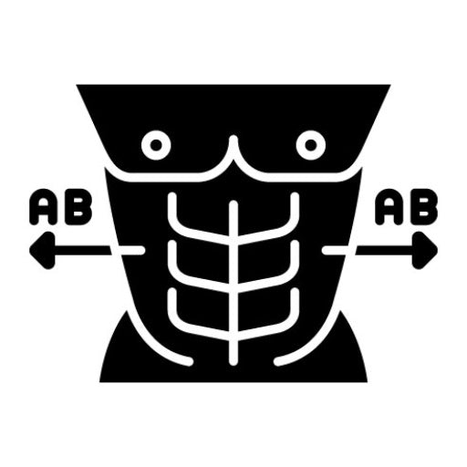 AB AB Routine Glyph Icon