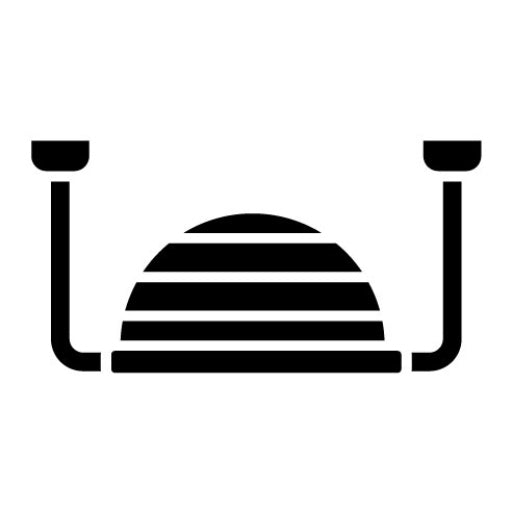 Balance Trainer Glyph Icon