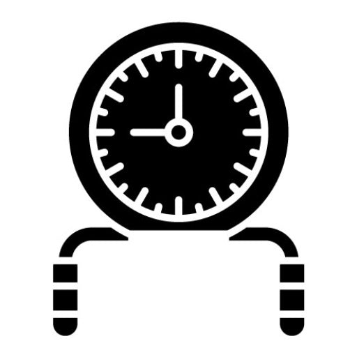 HIIT Workout Glyph Icon