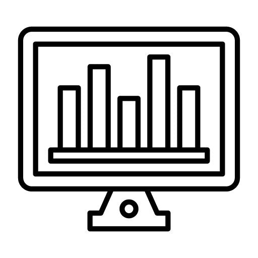 Online Bar Chart Icon