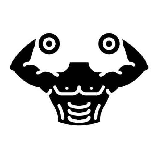 Weight Lifting Glyph Icon