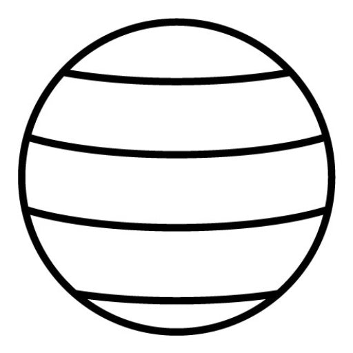 Yoga Ball Icon