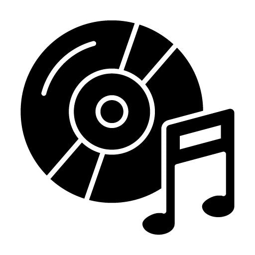 Cd Glyph Icon | Communication and Media
