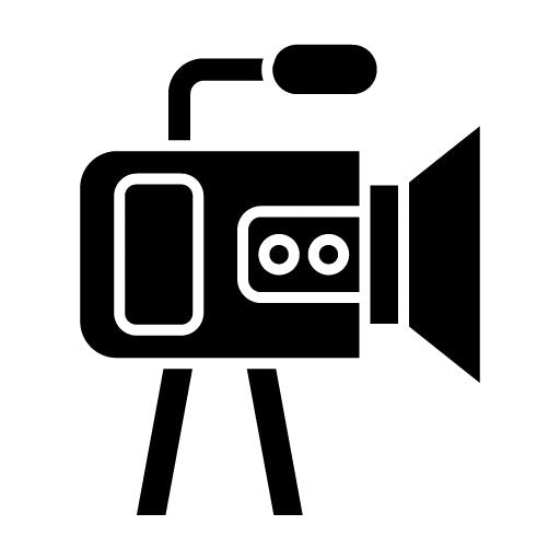 Handycam Glyph Icon