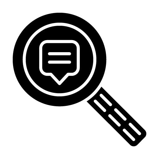 Search Glyph Icon | Communication and Media