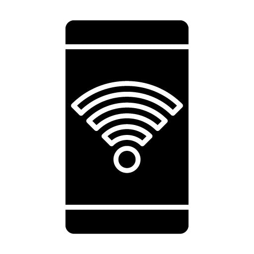 Wifi Glyph Icon | Communication and Media