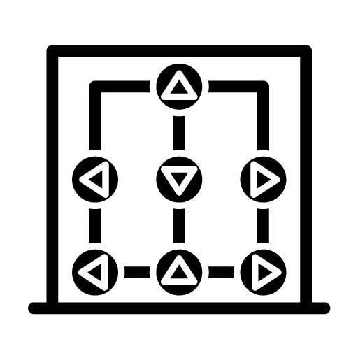 Ambiguity Glyph Icon | Data Analytics
