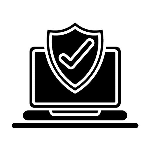 Antivirus Glyph Icon | Data Analytics