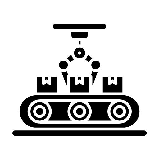 Automation Glyph Icon | Data Analytics