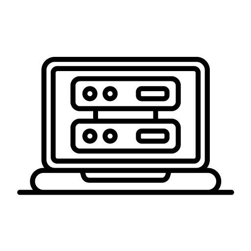 Shared Web Hosting Icon