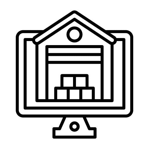 Online Warehouse Icon