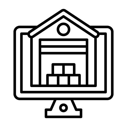 Online Warehouse Icon