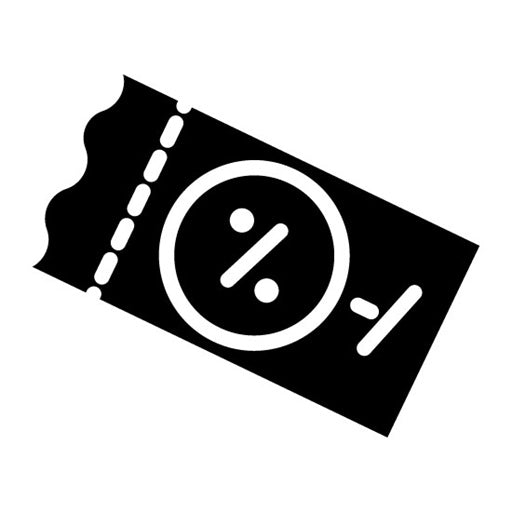 Voucher Glyph Icon | Web Store