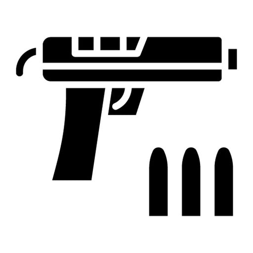 Action Game Glyph Icon | Game Design