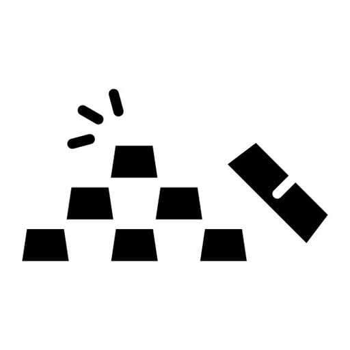 Gold Glyph Icon | Game Design