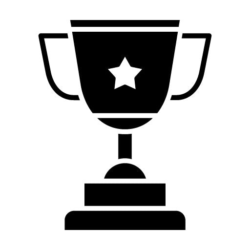 Trophy Glyph Icon