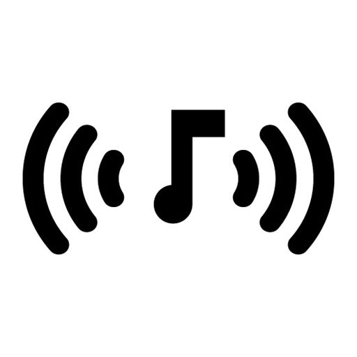 Sound Effects Glyph Icon