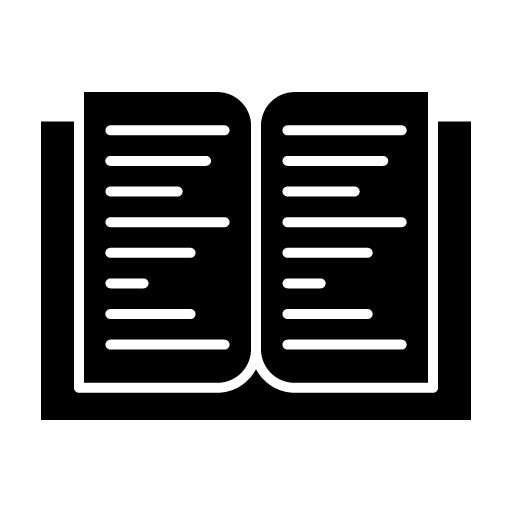 Book Glyph Icon