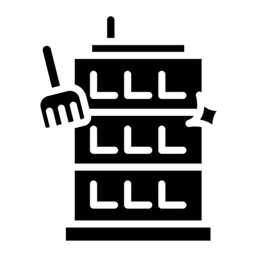 Apartment Cleaning Glyph Icon