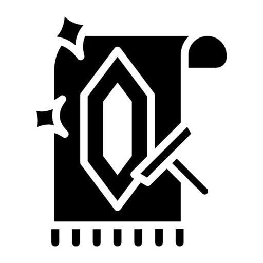 Carpet Cleaning Glyph Icon