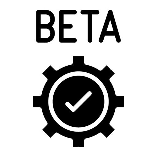 Beta Tester Glyph Icon