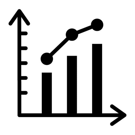 Graphs Glyph Icon