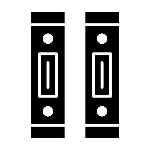 Binder Glyph Icon