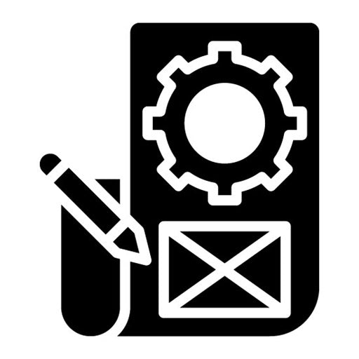Prototype Glyph Icon | Crowdfunding