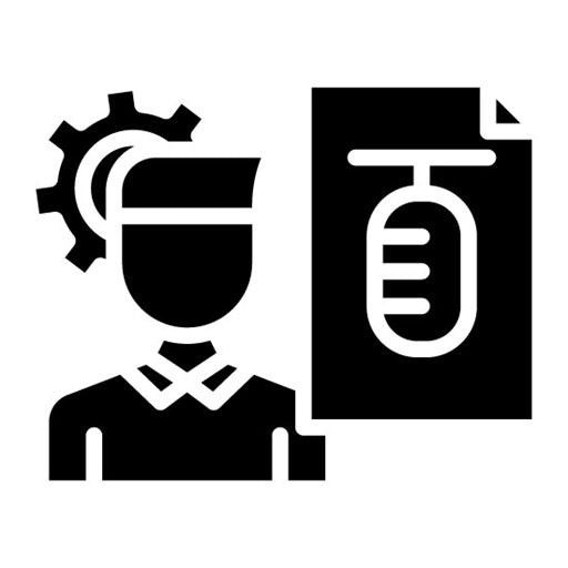 Strategic Storytelling Glyph Icon