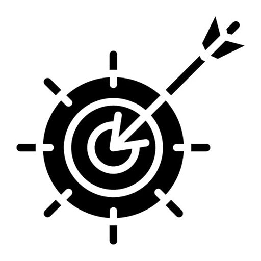 Stretch Goal Glyph Icon