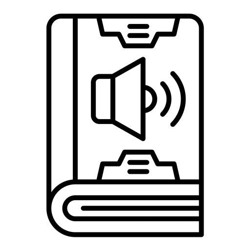 Audio Book Icon | Online Education