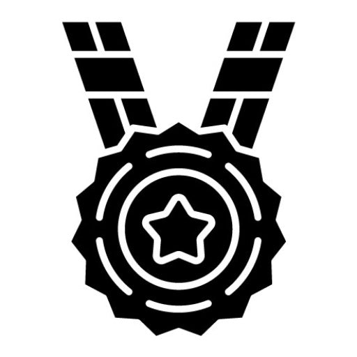 Award Glyph Icon | Online Education