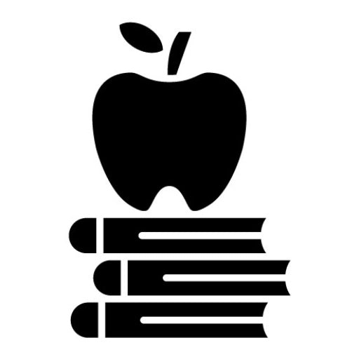 Back To School Glyph Icon | Online Education