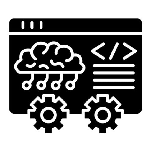 Code Learning Glyph Icon