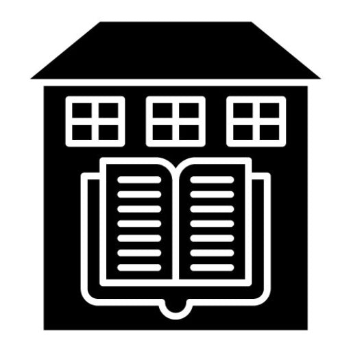 Home Education Glyph Icon