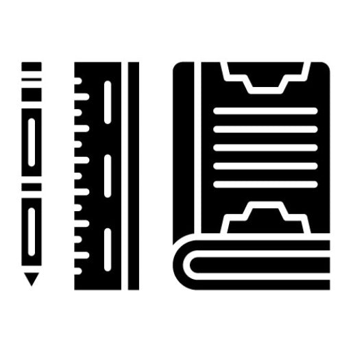Learning Tools Glyph Icon