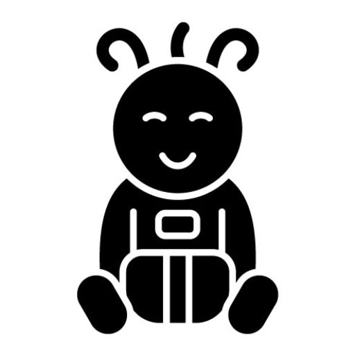 Baby Glyph Icon | Travel