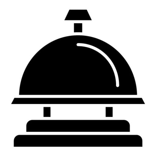 Bell Glyph Icon | Travel