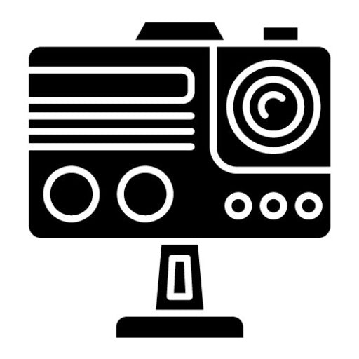 Go Pro Glyph Icon