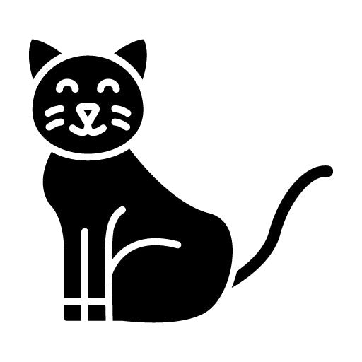 Cat Glyph Icon