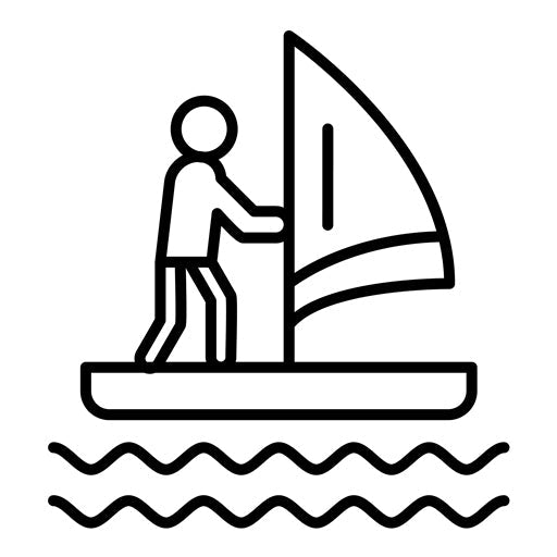 Wind Surfing Icon
