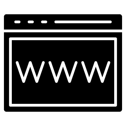 Browser Glyph Icon