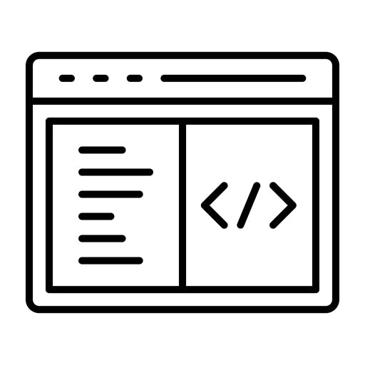 Custom Coding Icon