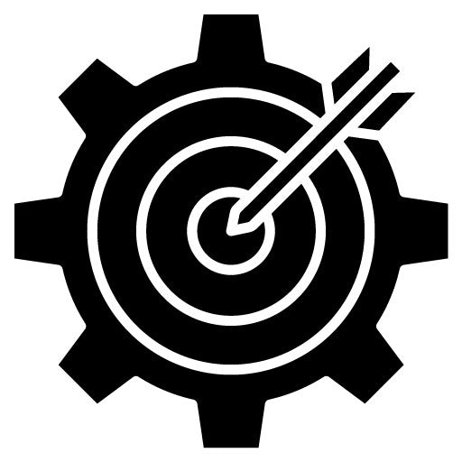 Seo Goals Glyph Icon