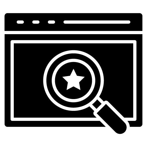 Serp Glyph Icon | Internet Marketing Service