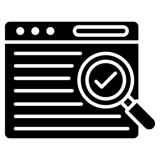Testing Glyph Icon | Internet Marketing Service