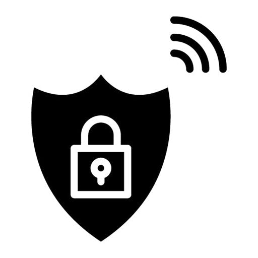Anti Theft System Glyph Icon