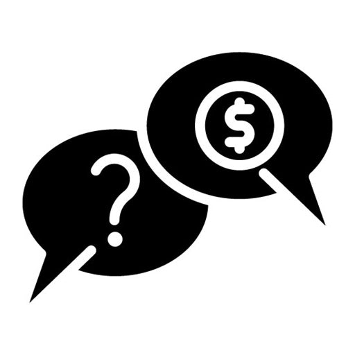 Asking Price Glyph Icon