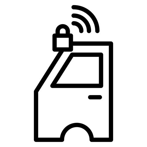 Auto Door Lock Icon