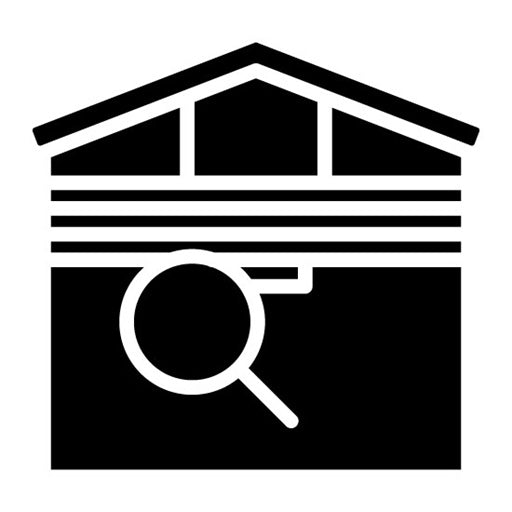 Search Inventory Glyph Icon